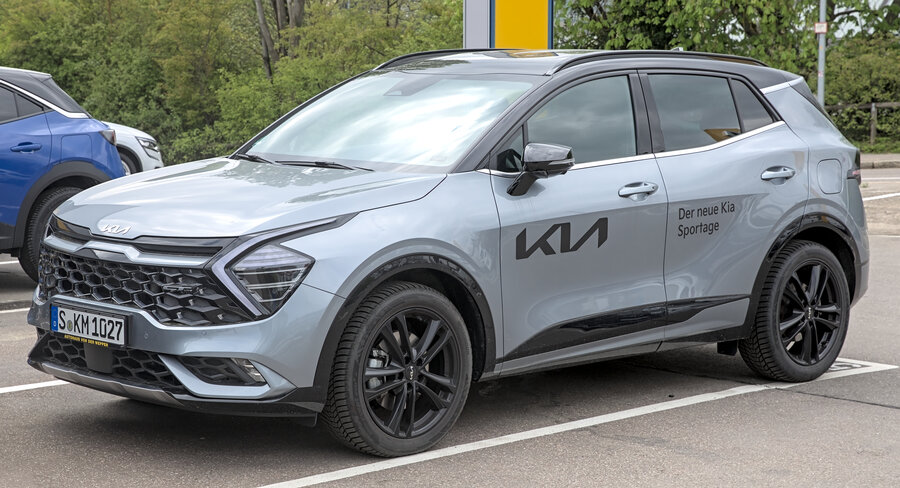 Kia Sportage SUV, önden görünüm