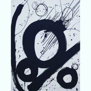 130×100 cm tuval üzerine akrilik