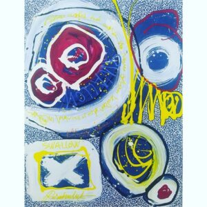 130×100 cm tuval üzerine akrilik