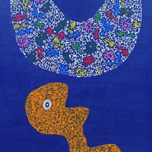 130x100 cm tuval üzerine akrilik