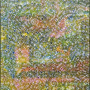 130x100 cm tuval üzerine akrilik