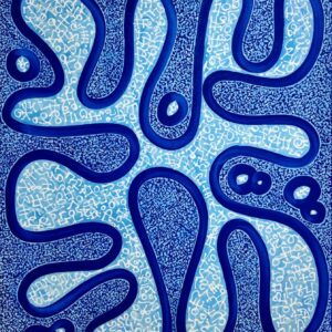 130×100 cm tuval üzerine akrilik