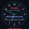Tarsus saat Proğramı Tarsus hava durumu anlık