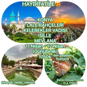 Konya Lale Bahçeleri  11-12 Nisan