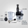 Tefal Powelix Activflow Expert Siyah El Blender Seti