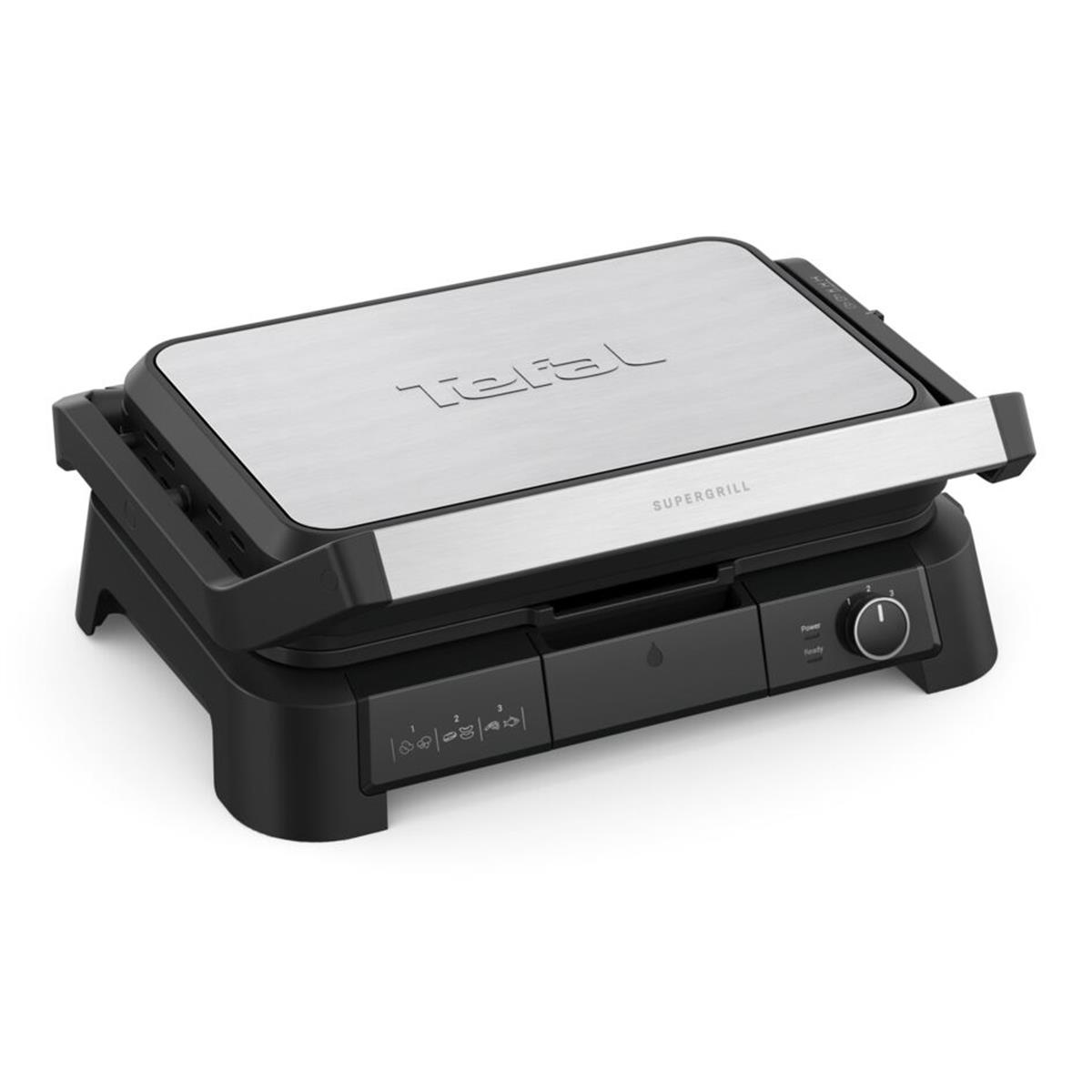 Tefal SuperGrill 3in1 XL Inox Izgara ve Tost Makinesi